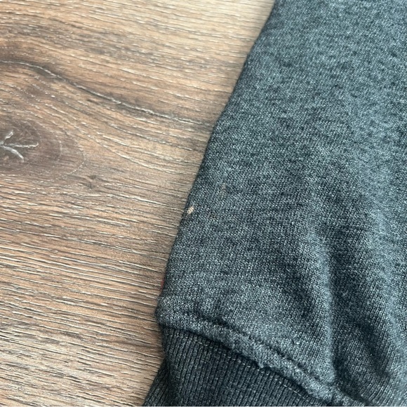 💙 Spiritual Gangster “Give Love” Rainbow Stripe Cropped Sweatshirt Size Small - Picture 7 of 11